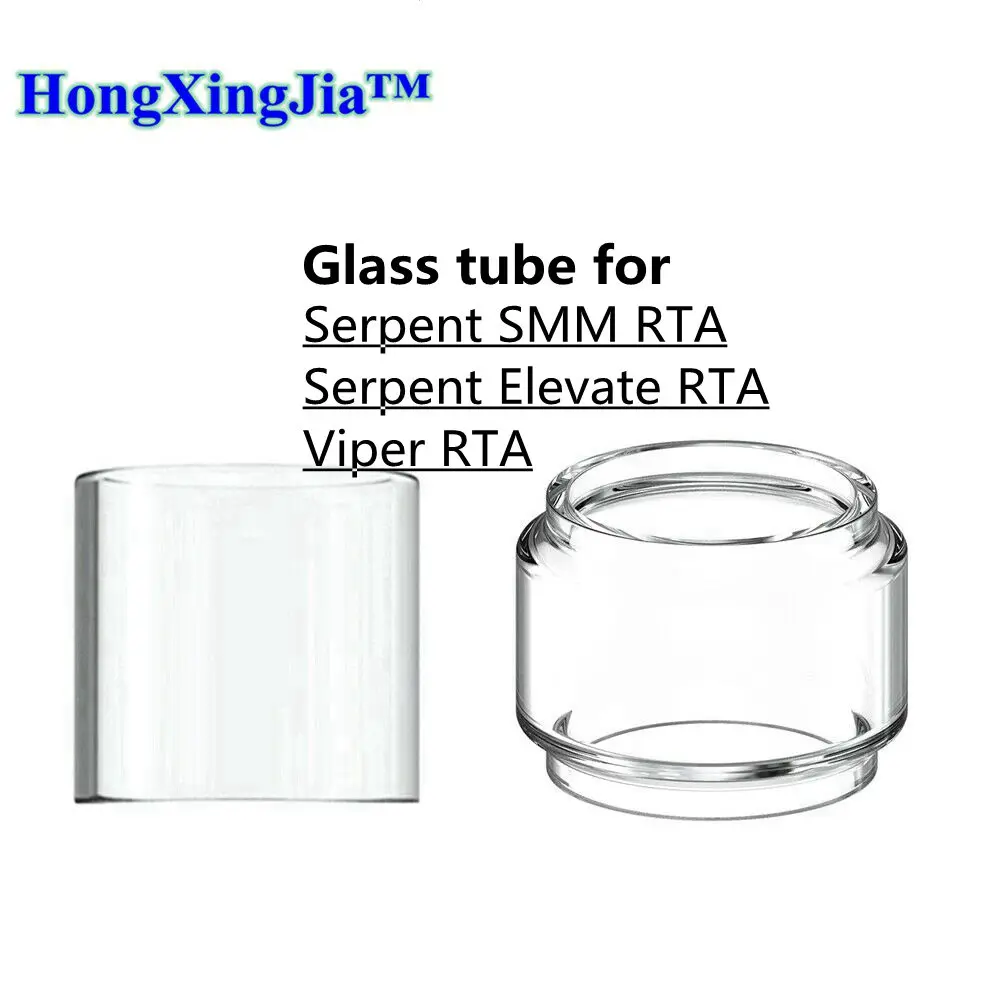 

4pcs Replacement Pyrex Bulb Glass Tube For Wotofo Serpent SMM/Serpent Elevate rta Atomizer Vape Accessories Fatboy