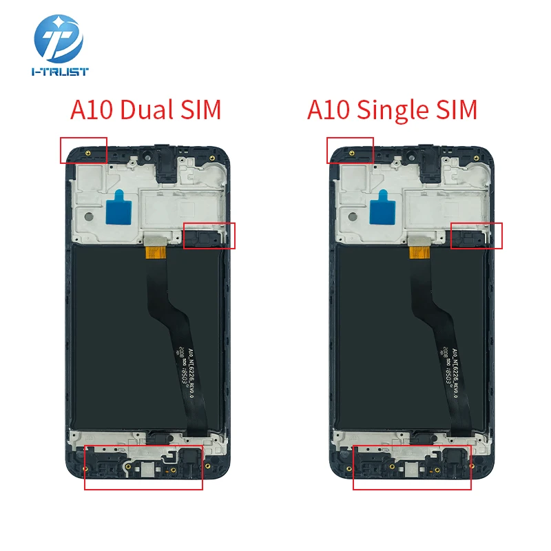 10 шт. Incell A10 ЖК или M10 для SAMSUNG Galaxy A10S сенсорный экран Замена SM A105F M105F A107F с