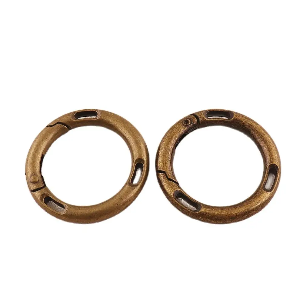 10 шт. металлический пружинный ворот открывающийся брелок кожаная сумка ремень