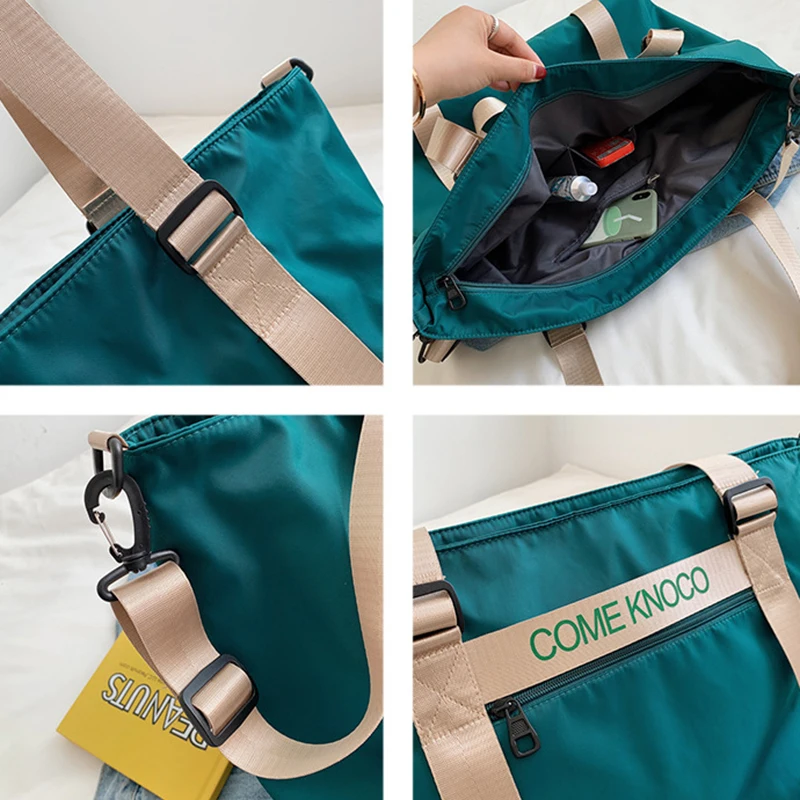 New Female Sports Yoga Bag Daily Luggage Travel Bag for Women One Shoulder Fitness Bag Crossbody Bag 2021