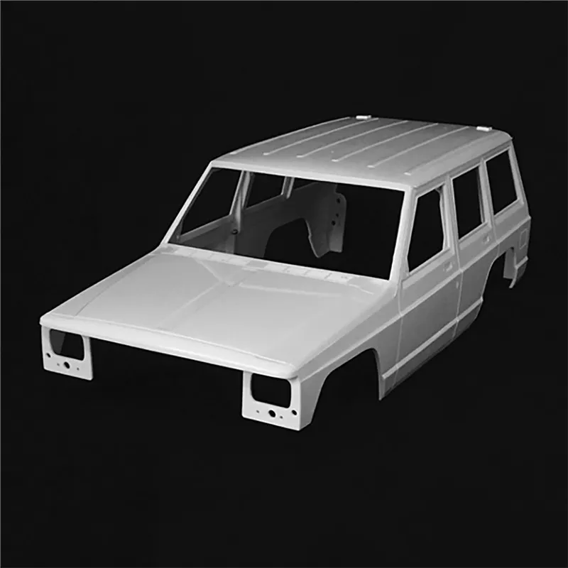 1/10 Jeep Cherokee XJ Жесткий корпус ABS 313 мм Колесная база Бесплатная металлическая