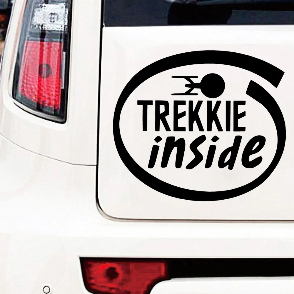 

Cute Star Trek Picard Auto Sticker Interesting Reflective Car Stickers Decals