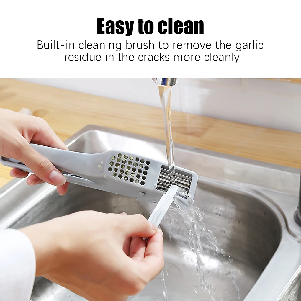 Многофункциональный чеснокодавилка двойного назначения Ручной пресс для