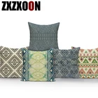 Декоративный чехол для диванных подушек, из полиэстера, с изображением мандалы, геометрической формы, в стиле бохо, для украшения дома, для кровати, дивана, подушек