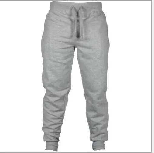 

Men running jogging pants fashion drawstring elastic waist fitness training sports trousers male gym sweatpants trackwear