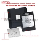 Лучшее качество для iPhone 6-XS A8 A9 A10 a11 A12 A13 чип процессора IC BGA Reball Оловянная сетка трафарет инструмент для ремонта Оловянная посадка опалубка