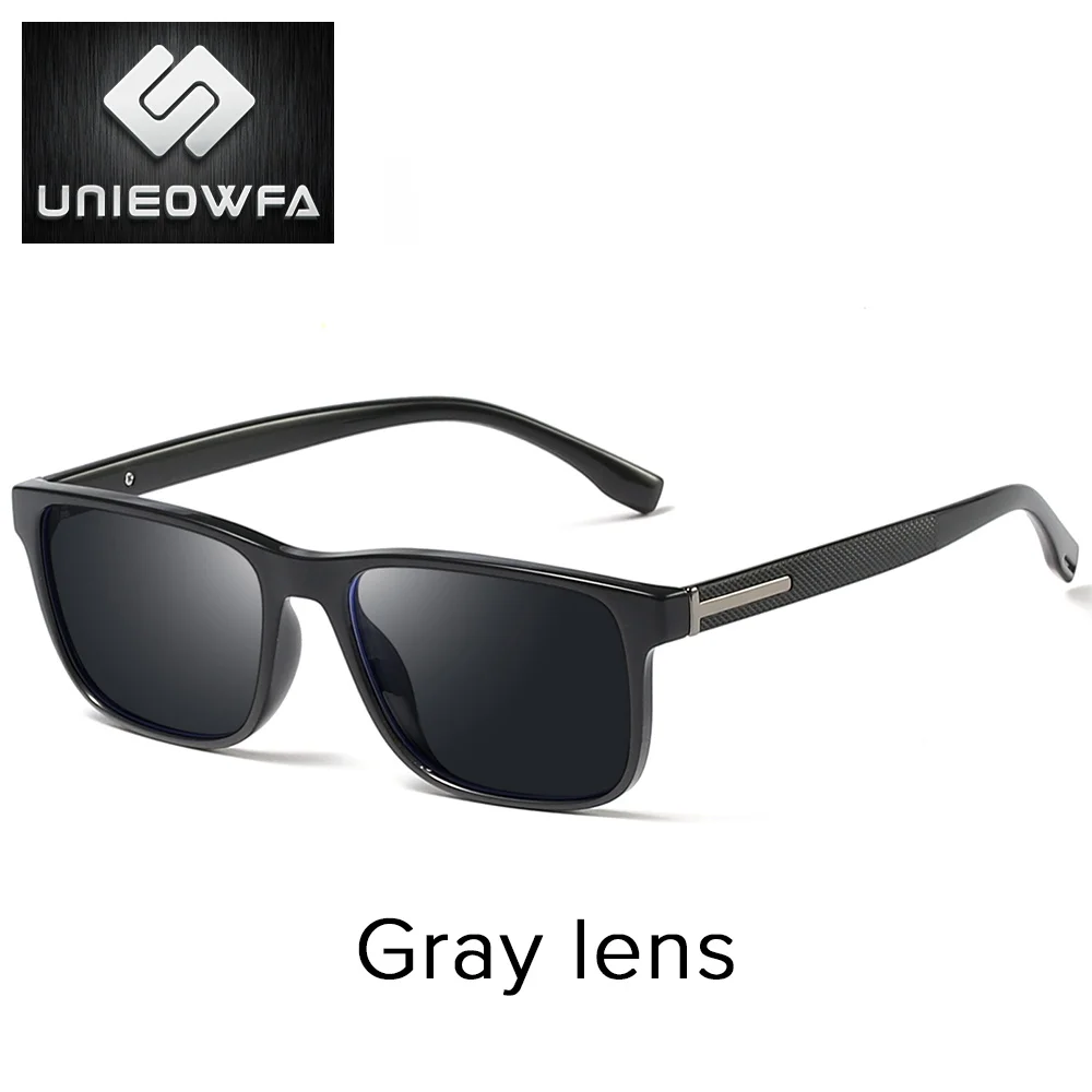 Progressive Prescription Sunglasses Men Polarized Optical Sun Glasses For UV400 Myopia Eyeglasses Male Square TR90 Frame |