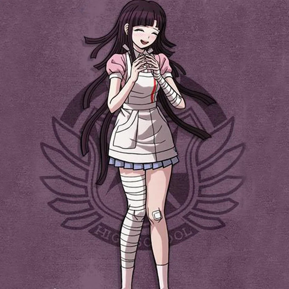

Anime Danganronpa Cosplay Sin Wood Mikan Cosplay Anime Costume Nurse Outfit