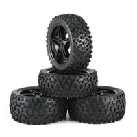 110 112 114 universal 4pcs 110 scale off road buggy tires wheel 12mm hex hubs w foam inserts for wltoys 144001 rc car