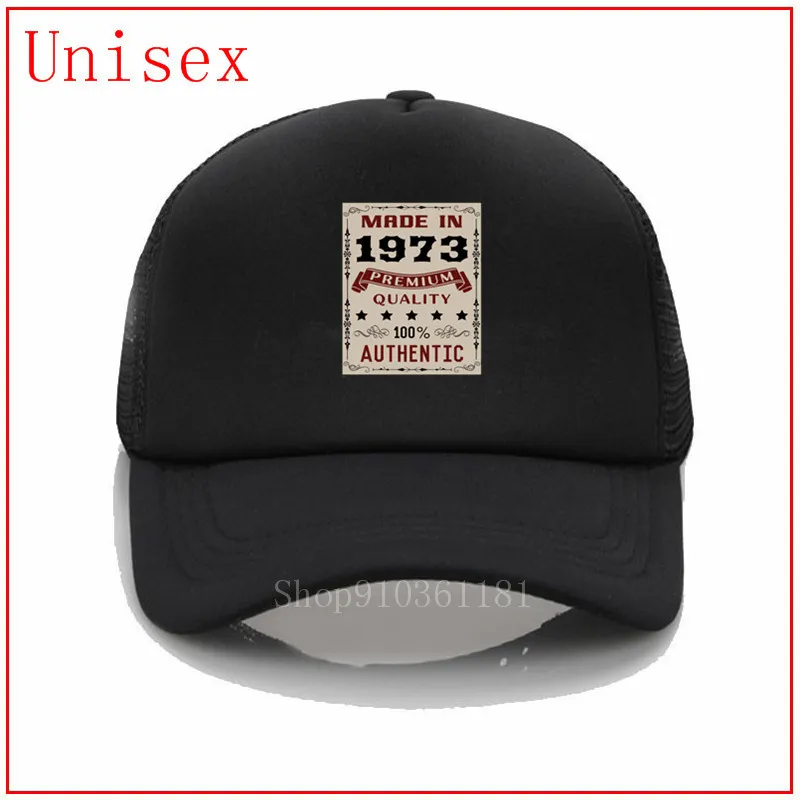 Сделано в 1973 году головные уборы для мужчин и женщин бейсболка шляпа ведро