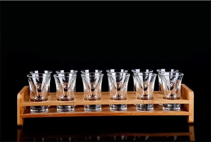 Коктейльный шейкер 300 мл/500 мл набор для бара Хрустальная стеклянная пуля чашка