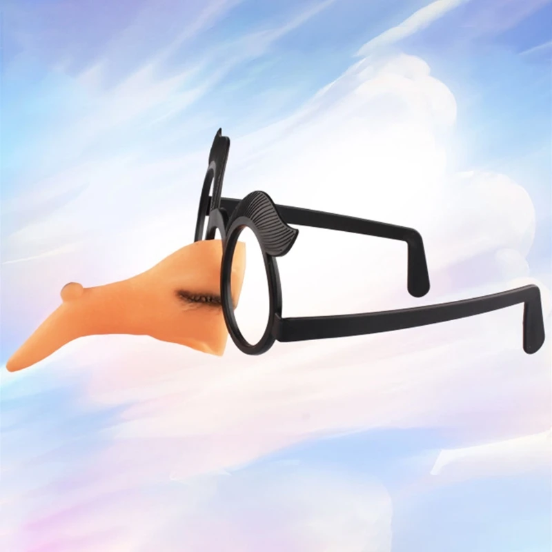 Очки для Хэллоуина злого искусственного цвета оправа очков маскарада карнавала