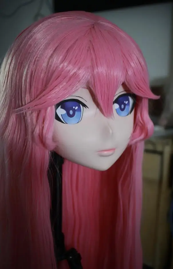 

(NEW-14) Handmade Female Full Head Silicone Mask Kigurumi Cosplay Masks Crossdresser BJD Doll KIG Cosplay Anime
