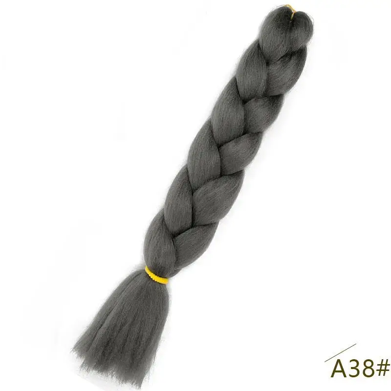 Элегантные Музы 24 дюйма розовые синтетические вязанные крючком волосы Джамбо косички волосы яки мягкие волосы Омбре вязанные крючком косички наращивание волос для косички - Цвет: P2/350