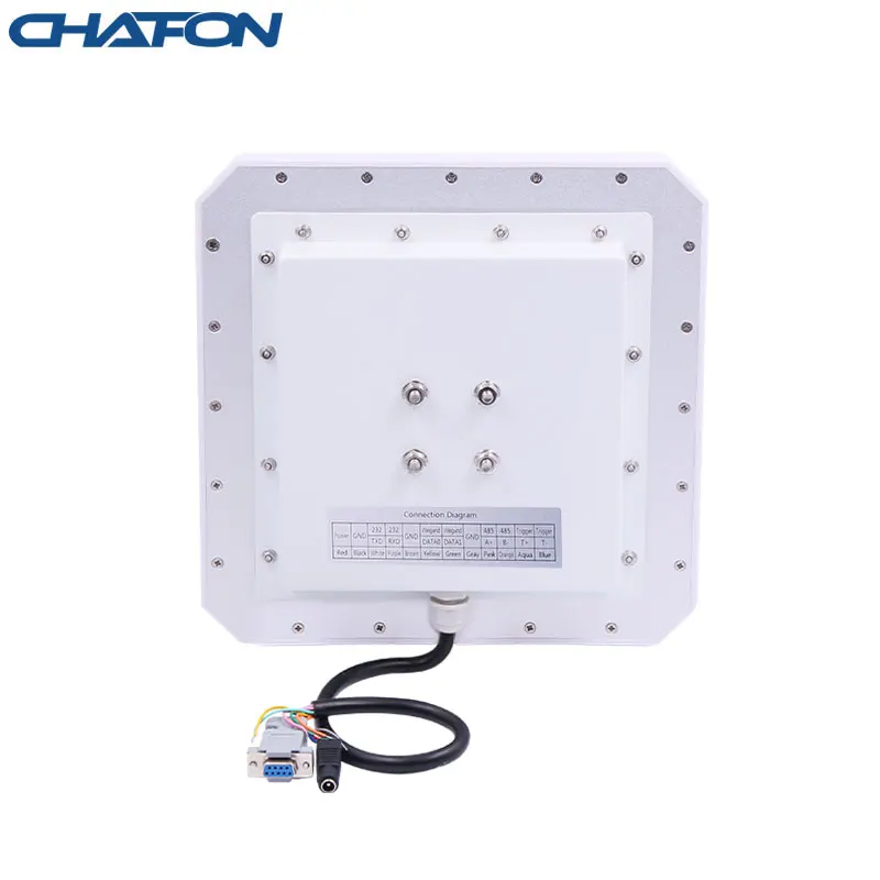 CHAFON 865 ~ 868 МГц 902 928 5 8 м uhf rfid считыватель писатель с RS232 WG26 RS485 интерфейс для карты