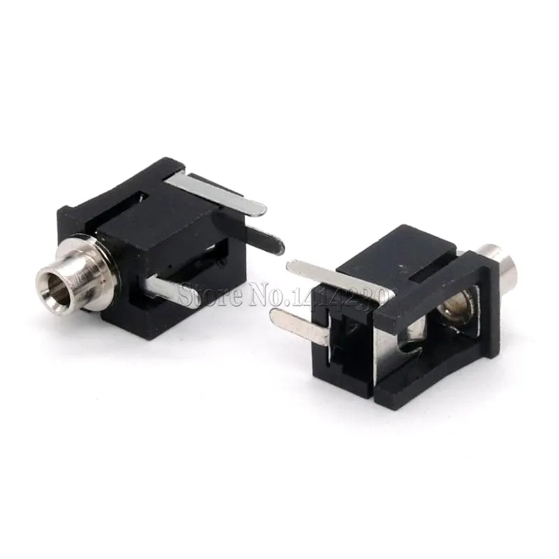 

10PCS PJ-202 2.5MM Female Audio Connector 3 Pin DIP Headphone Jack Socket