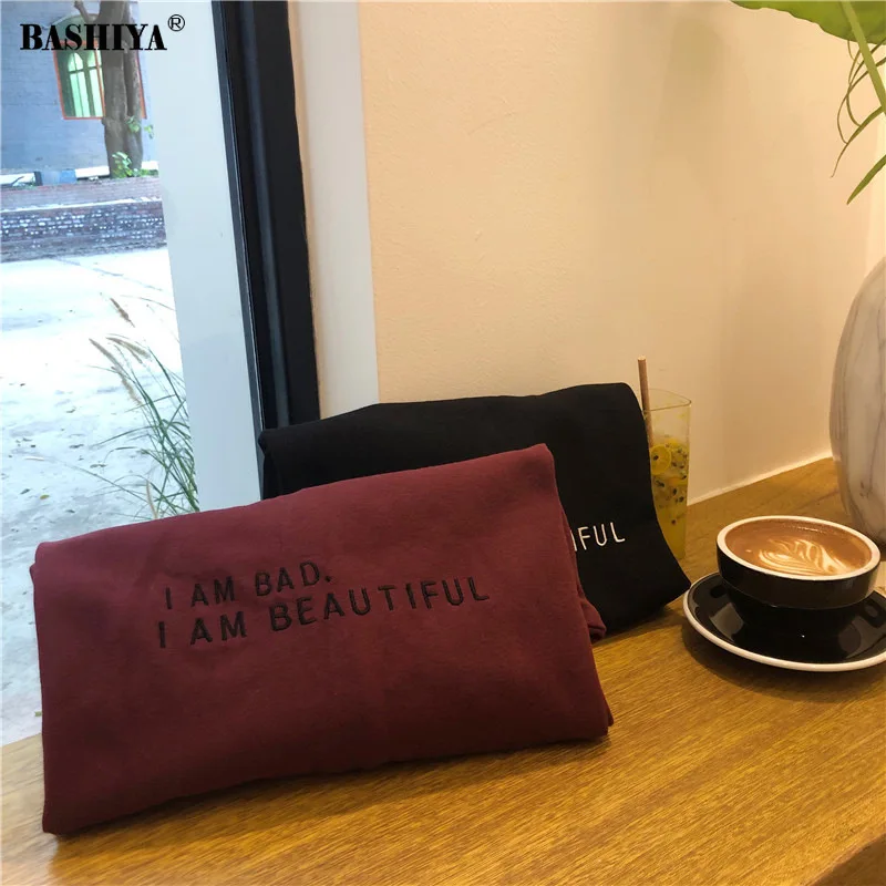 

women oversized sweatshirt spring autumn 2021 new harajuku letter graphic printing Pullovers korean tops clothing long sleeve