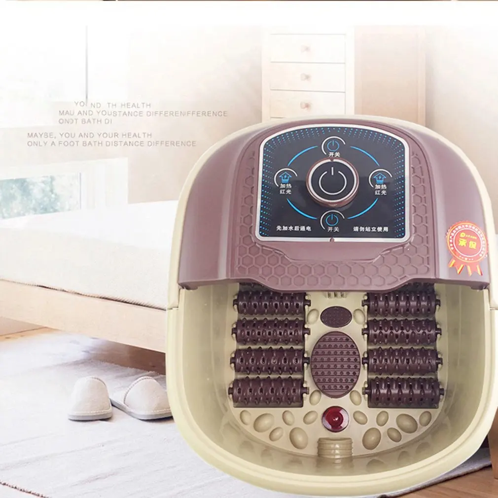 Ванночка для ног с автоматическим подогревом дома массажная ванночка рекламные