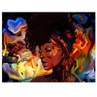 2021 Новый Алмазная вышивка продажи 5d diy алмазная живопись в африканском стиле женщина картина Стразы Вышивка крестом квадратные камни