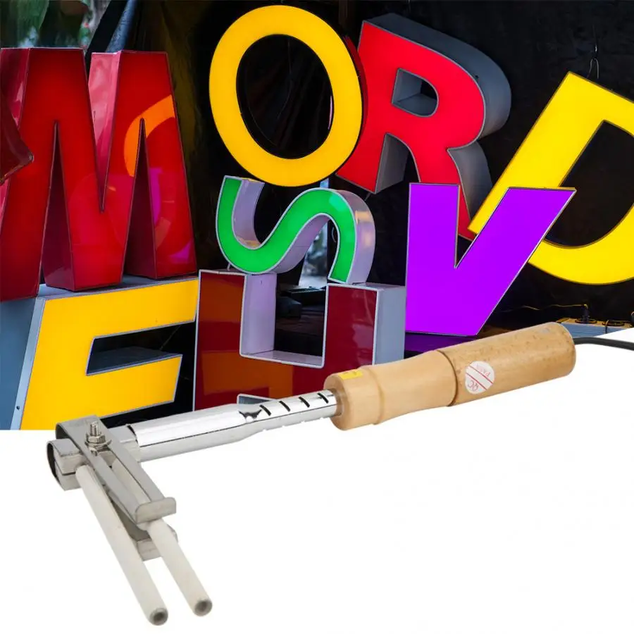 120 мм акриловый гнущийся станок для горячего гнутья букв с температурой