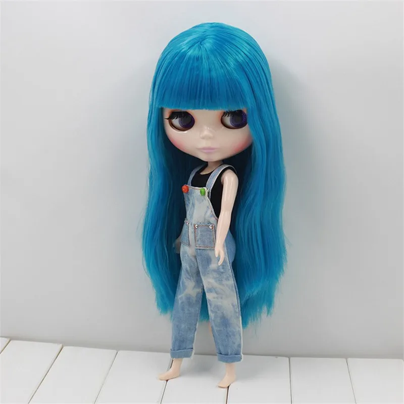 Костюм для куклы ICY DBS Blyth джинсовый комбинезон шарнирного тела милый костюм
