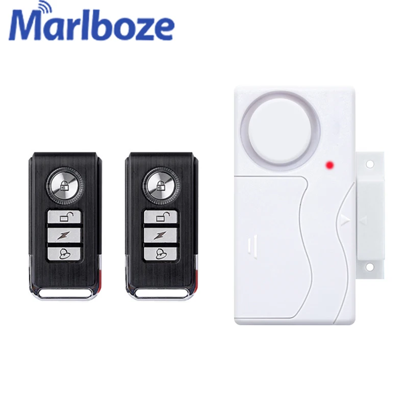 Marlboze Wireless Door Window Entry Security ABS Remote Control Sensor Alarm Host Burglar System Home Protection | Безопасность и