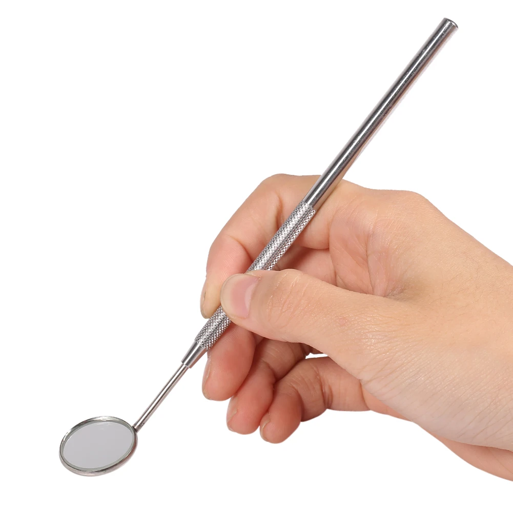 

5PC Dental Oral Hygiene Stainless Steel Kit Mouth Mirror Sickle Scaler Teeth Care Cleaning Dentist Prepared Tool Probe With Case