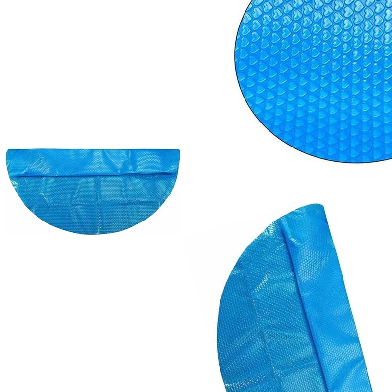 

Pool Cover,Round Solar Swimming Pool Tub Cover,Outdoor Dustproof Rain Cover,Bubble Blanket Accessories