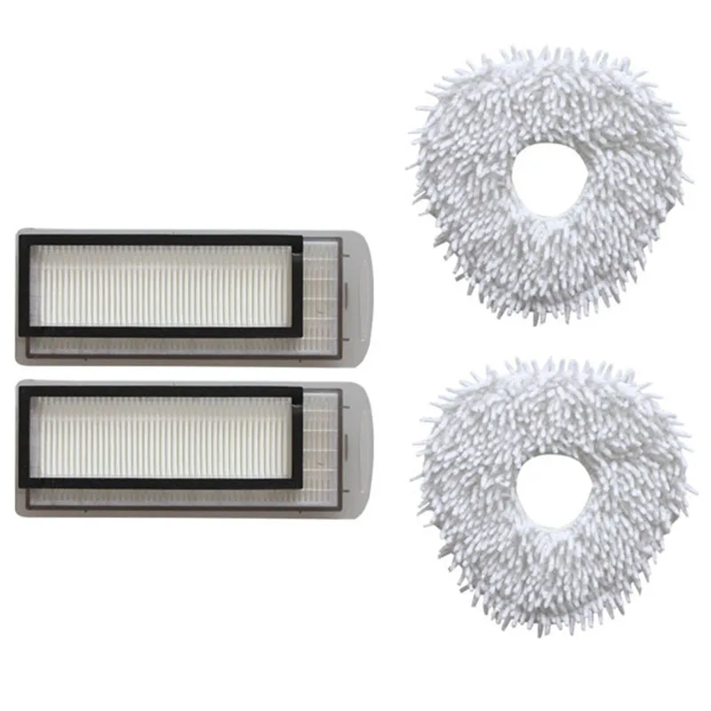 

Сменная ткань для швабры и фильтр для Narwal J1 Yjcc001-1 детали для чистки, 4 шт.