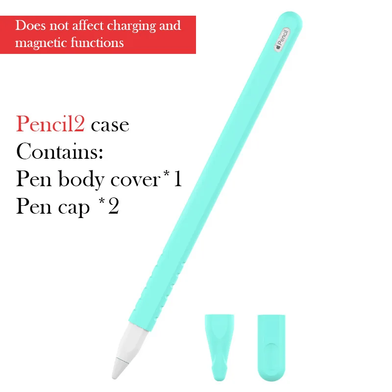 Чехол для Apple Pencil 1 2 мягкий силиконовый чехол защитный 1-го поколения | Мобильные