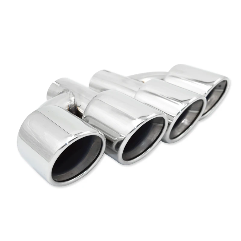 Хорошее качество одна пара четыре выхода серебристый/черный нержавеющая сталь