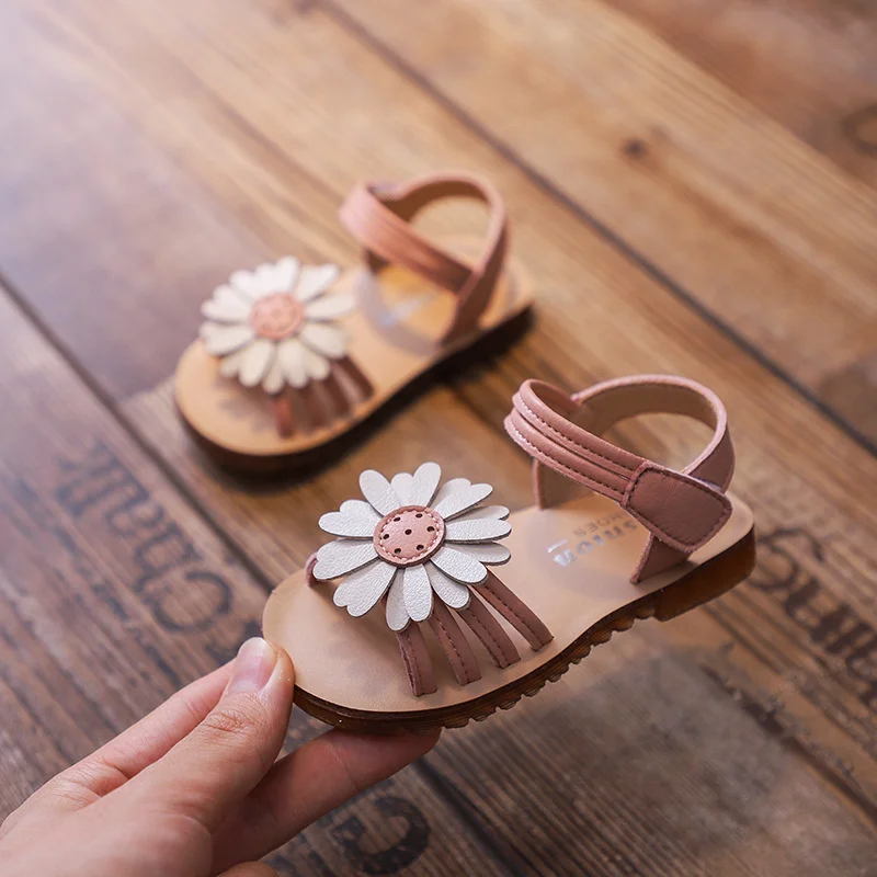 

For girls sandals 2020 summer new sweet sun Princess baby shoes breathable fashion the children's shoes