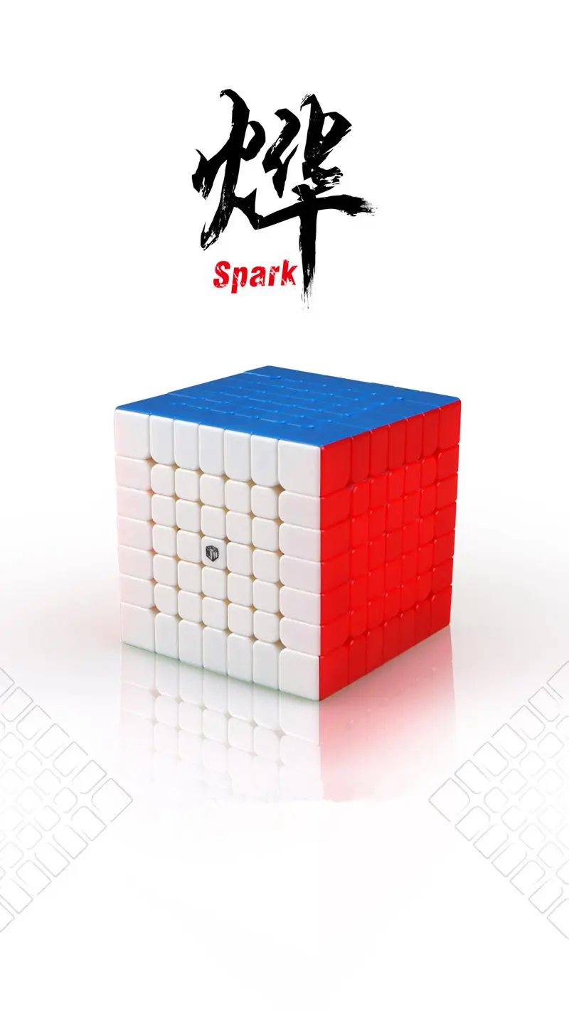 XMD Qiyi, Люди Икс дизайн Spark и Spark м 7X7x7 Магнитный Профессиональный Кубик Рубика от Mofangge 7x7 Magic Скорость поворотный кубик развивающие игрушки