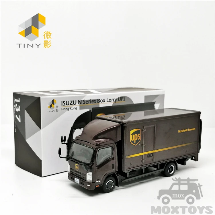 

Модель автомобиля, литой грузовик ISUZU серии N, 1:64, UPS