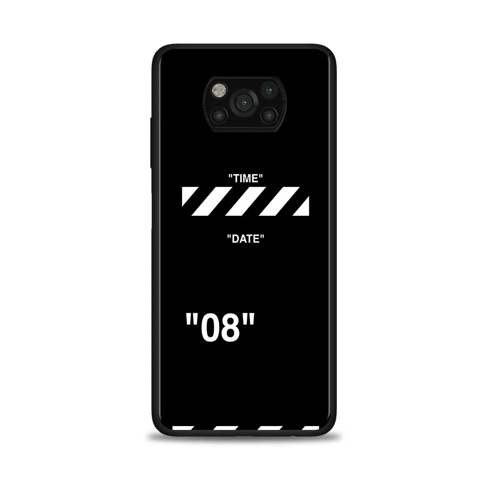 

Luxury Off Street Card Stripes Case For Xiaomi Poco X3 NFC 6.67 inch Silicone Soft Phone Cover For Xiaomi Poco M3 Cases Fundas