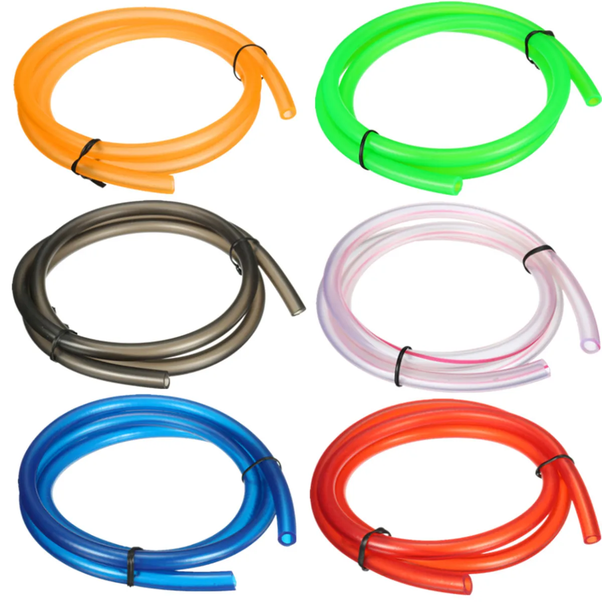 

1M Nylon Motorcycle Hose Petrol Fuel Line Hose Gas Oil Pipe Tube For Mini Moto Dirt Bike Green Red Black Orange Pink Blue