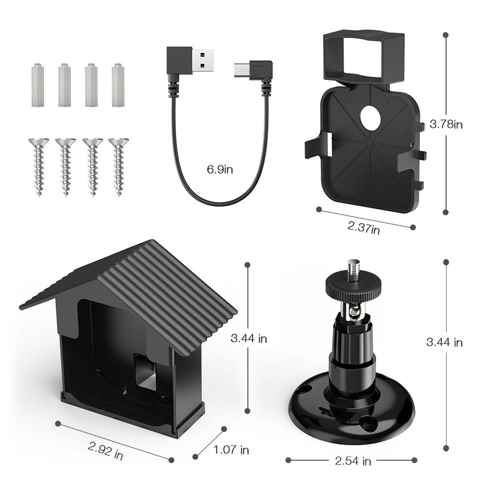 3 упаковки настенный кронштейн комплект для Blink XT камера Всепогодная 360 градусов