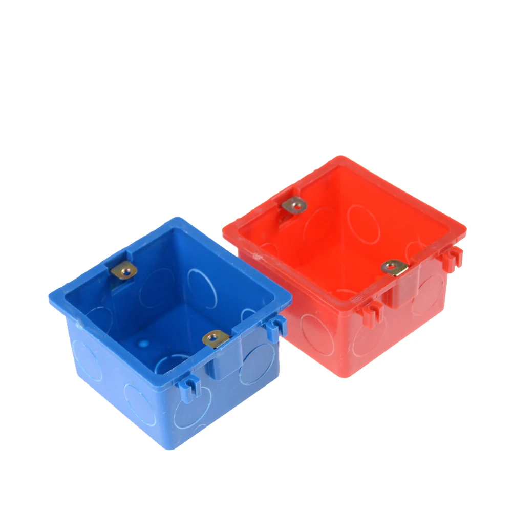 Распределительная коробка для монтажа в стену настенного выключателя и