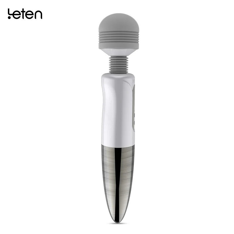 Вибраторы с большой головкой и зарядкой через USB для женщин волшебная палочка