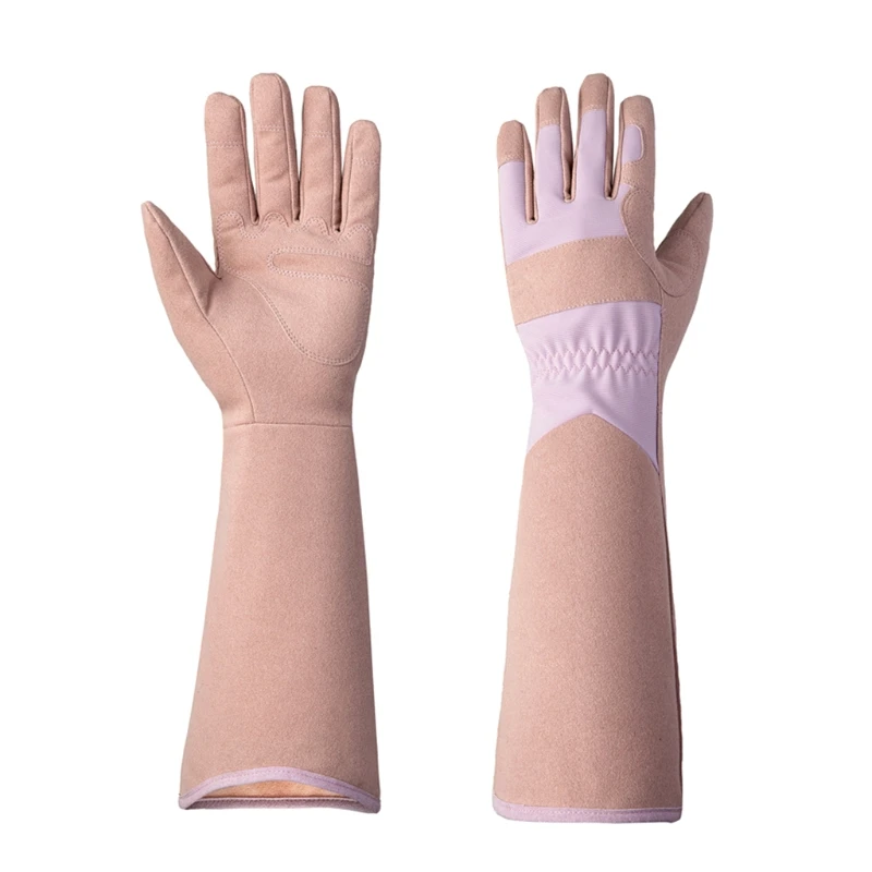 

Rose Pruning Gloves for Men and Women Long Thorn Proof Gardening Gloves Breathable Microfiber Gauntlet Best Garden Gifts T5UC