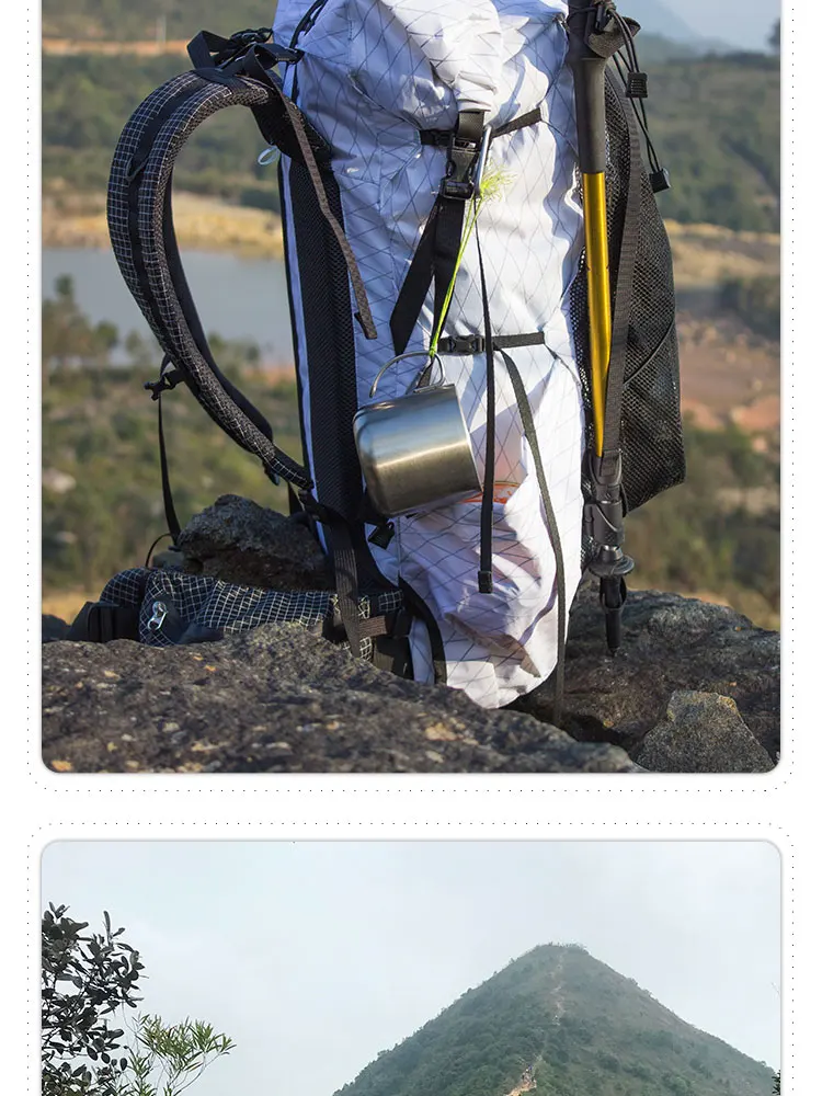 3F UL GEAR XPAC NiXi 35L-45L легкий прочный туристический походный рюкзак для походов на открытом воздухе ультралегкий раме