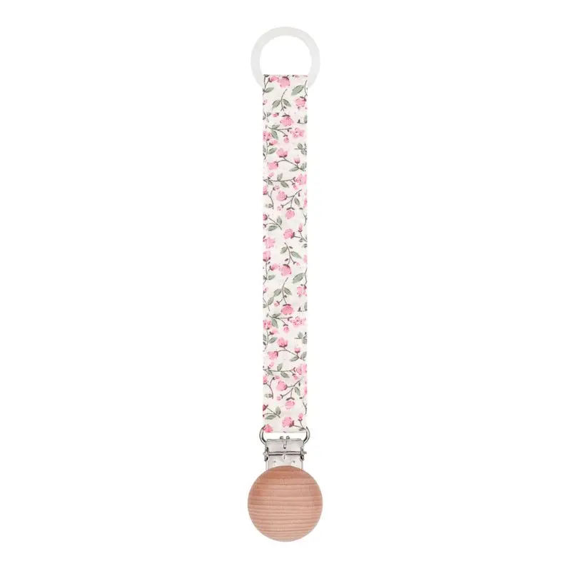 

New Baby Pacifier Clip Chain Cotton Linen Pacifier Soother Clips Nipple Holder