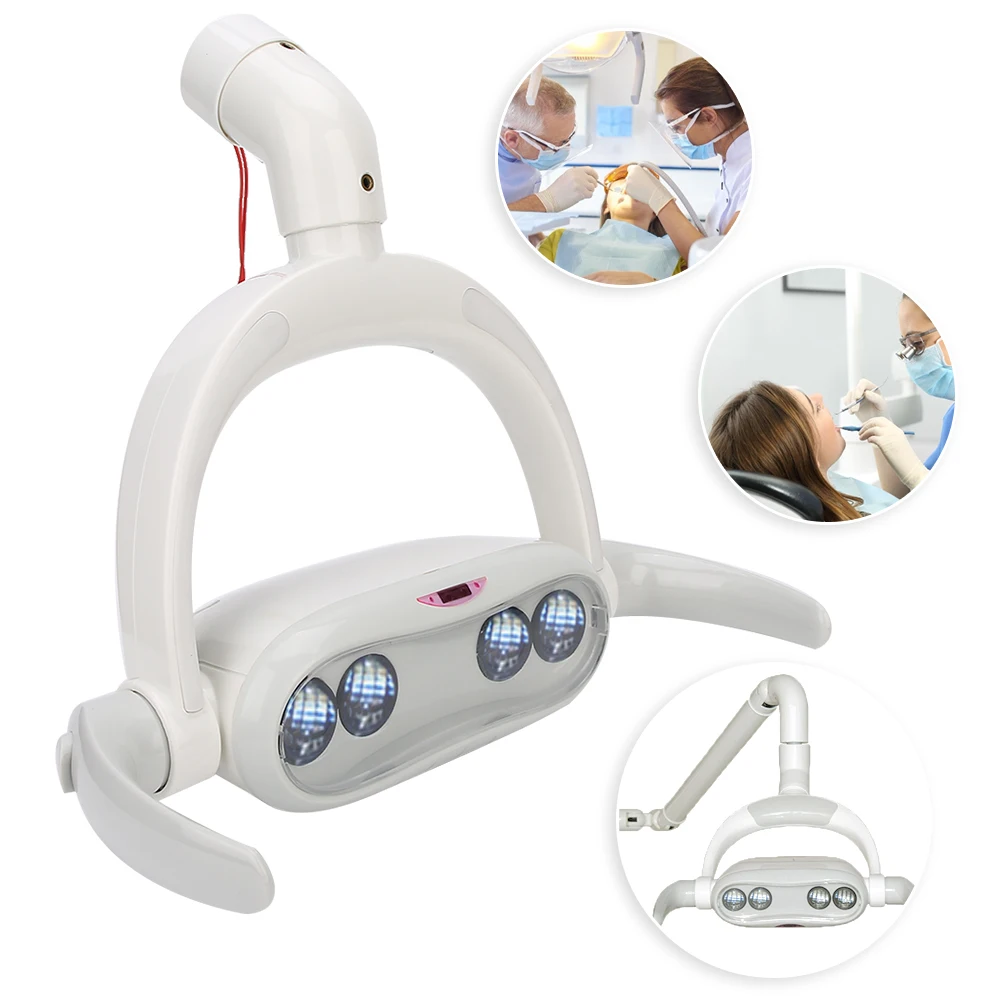 NEW Adjustable Dental LED Cold Light Shadowless Surgical Oral Light Dental Chair Dental Unit Chair Dentist Equipment Mobile Unit