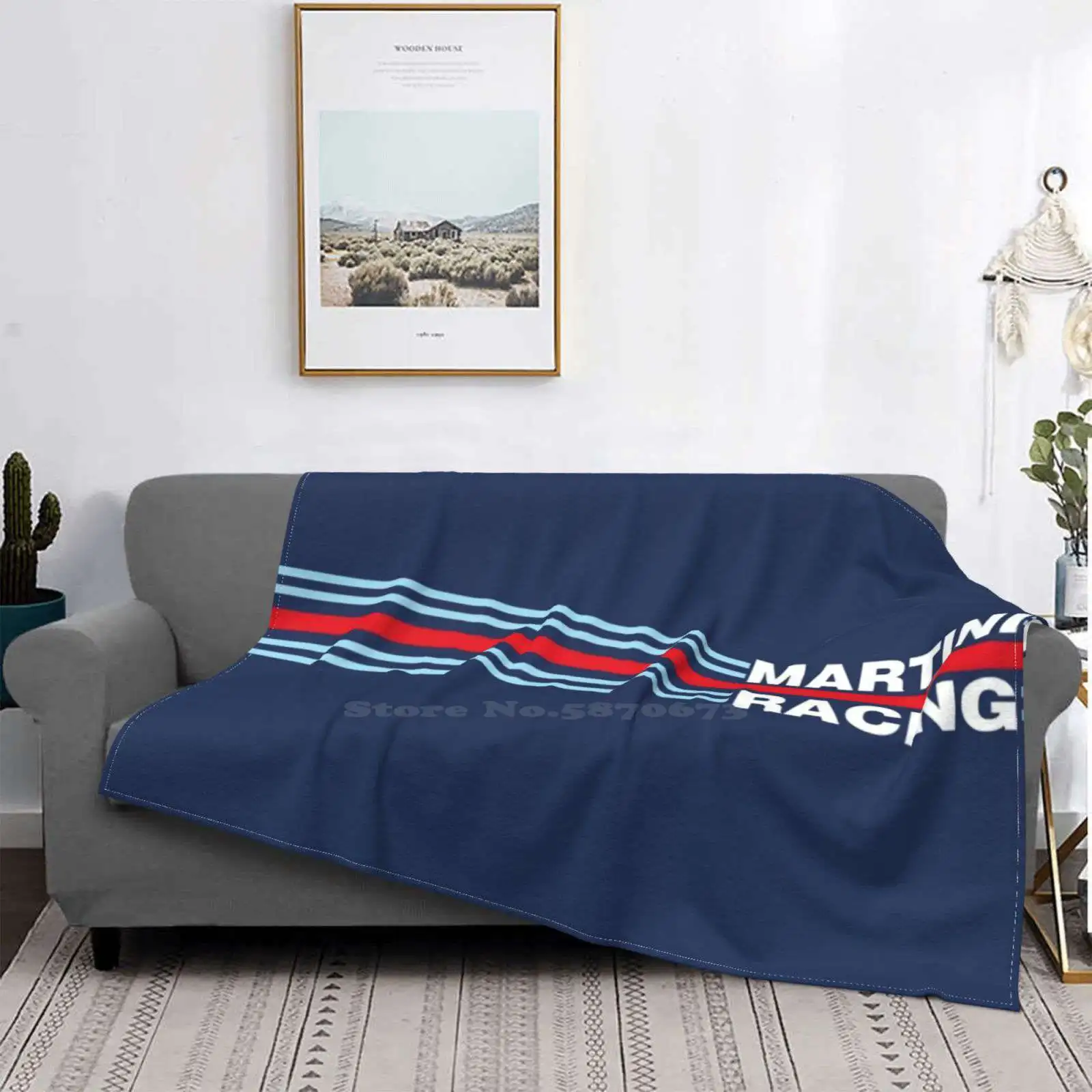 

I Racing Horizontal Stripe Hot Sale Printing High Qiality Flannel Blanket Lancia Delta Hf Integrate S4 Thema Stratos 037 Fiat