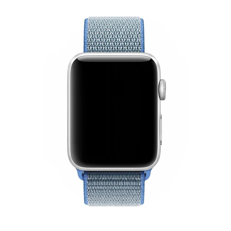 Нейлоновый спортивный ремешок для Apple Watch 1/2/3 легкий мягкий дышащий тканый 38/42 мм |