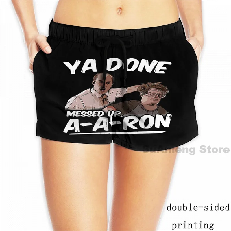 Летние мужские майки с забавным принтом женские и пляжные шорты комплекты жилет