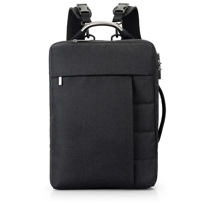 Fashion Waterproof Oxford Men Backpacks Anti Theft Password Lock Male Daily Business Short Trip Travel Laptop Bagpack | Багаж и сумки