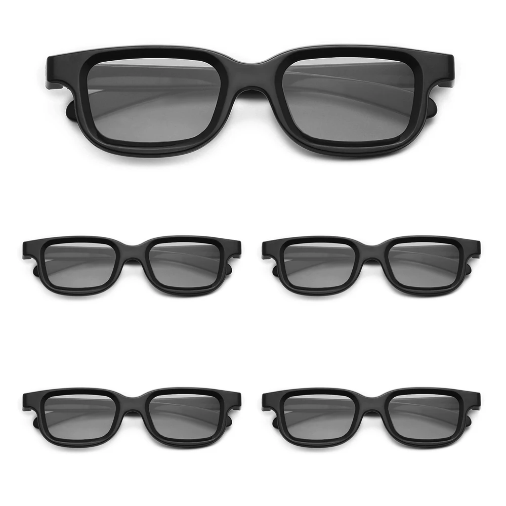 

100 шт. VQ163R поляризационные пассивные 3D-очки для 3D ТВ настоящие 3D-кинотеатров для Sony экологически чистые ABS-материалы легкие