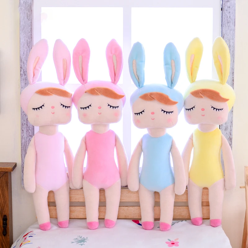 Metoo новый плюшевый и мягкий милый кролик милые животные для детей игрушки кукла