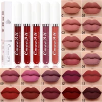 18 colors matte velvet lip gloss long lasting waterproof lipstick moisturizing lip glaze not easy to fade lip tint makeup tslm1